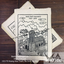 Tranh Đông Hồ Nhà Thờ